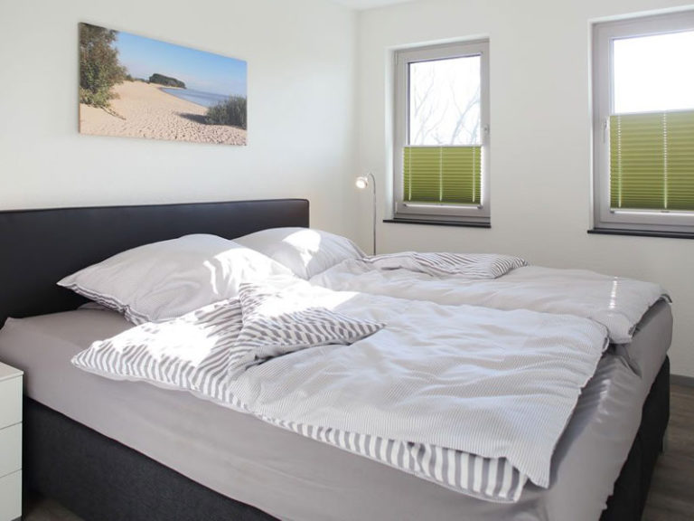 Elpanorama Ferienwohnung D4 R3 Schlafzimmer mit Doppelbett